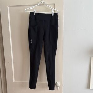 Vala Equestrian Sculpt and Smooth Breeches- Black- Full Seat - Compression